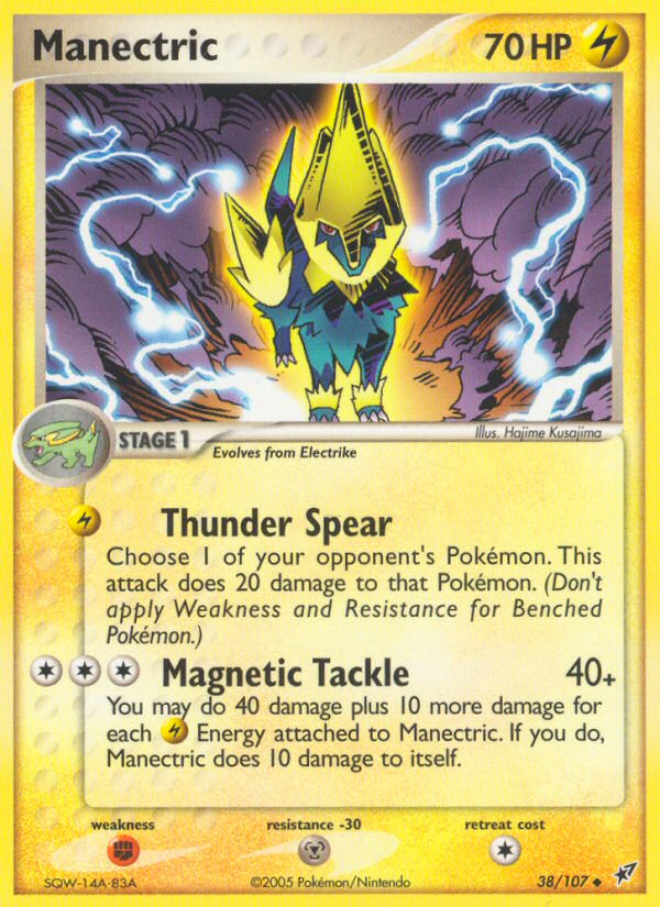 Manectric (38/107) [EX: Deoxys] | Amazing Games TCG