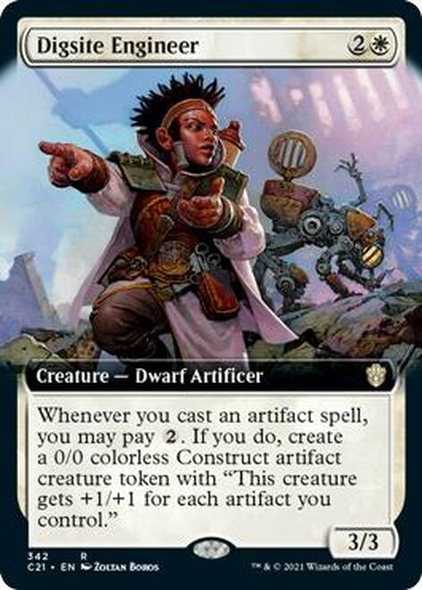 Digsite Engineer (Extended) [Commander 2021] | Amazing Games TCG
