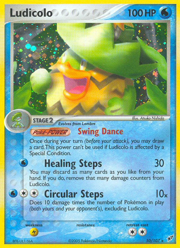 Ludicolo (10/107) [EX: Deoxys] | Amazing Games TCG