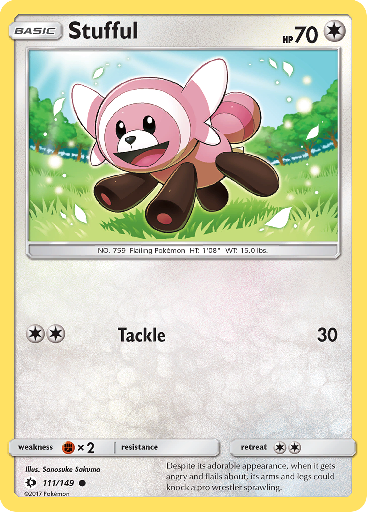 Stufful (111/149) [Sun & Moon: Base Set] | Amazing Games TCG