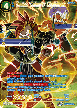 Tapion, Calamity Challenger (SPR) (BT14-050) [Cross Spirits] | Amazing Games TCG