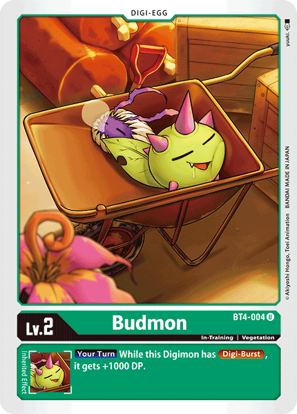Budmon [BT4-004] [Great Legend] | Amazing Games TCG