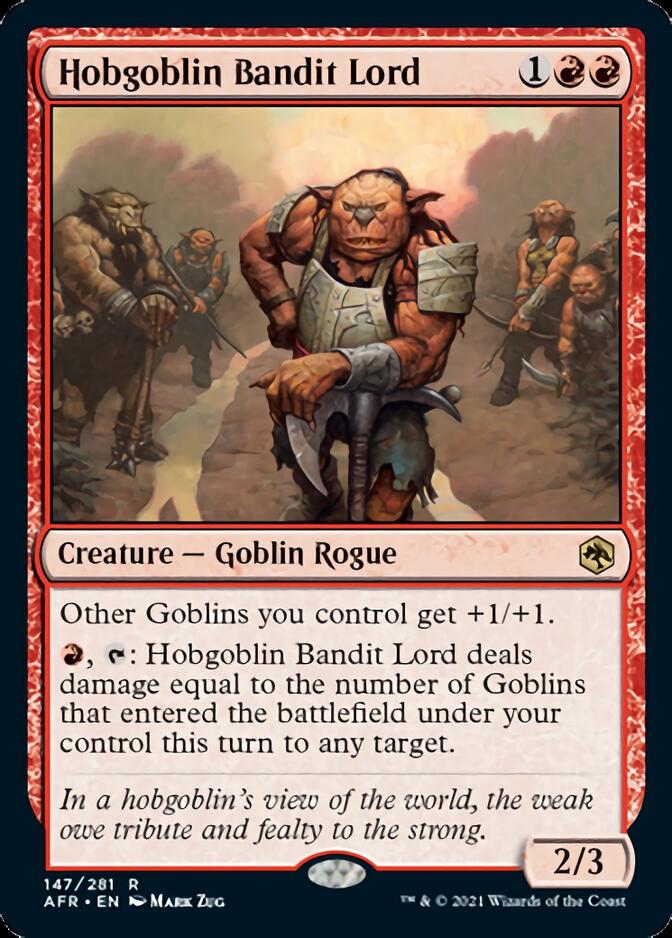 Hobgoblin Bandit Lord [Dungeons & Dragons: Adventures in the Forgotten Realms] | Amazing Games TCG