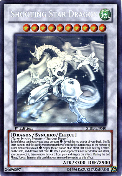 Shooting Star Dragon [STBL-EN040] Ultimate Rare | Amazing Games TCG