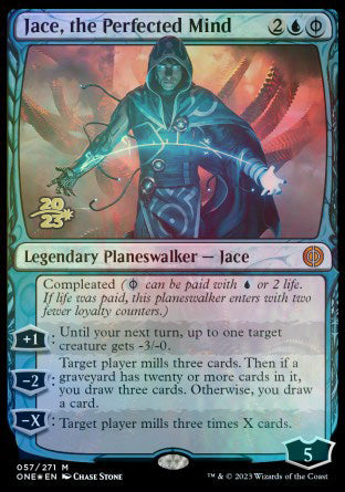 Jace, the Perfected Mind [Phyrexia: All Will Be One Prerelease Promos] | Amazing Games TCG