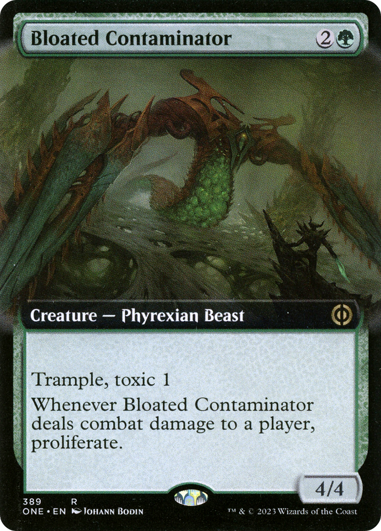 Bloated Contaminator (Extended Art) [Phyrexia: All Will Be One] | Amazing Games TCG