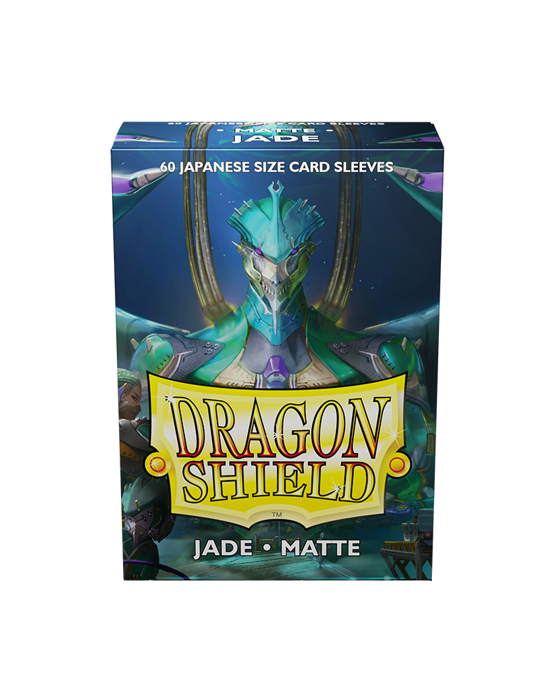 Dragon Shield Japanese Matte Jade 'Dynastes' – (60ct) | Amazing Games TCG