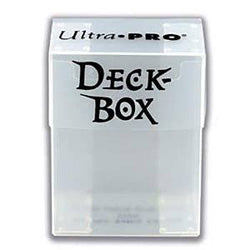 ULTRA PRO: DECK BOX - CLEAR | Amazing Games TCG