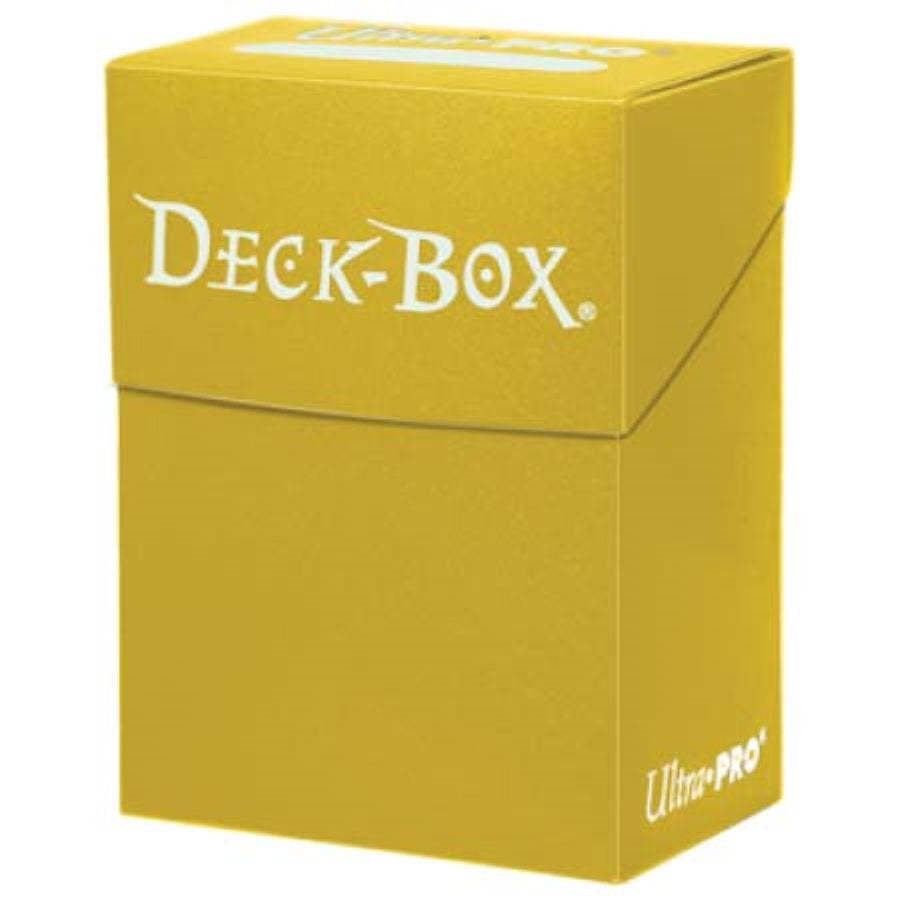 ULTRA PRO: DECK BOX - YELLOW | Amazing Games TCG